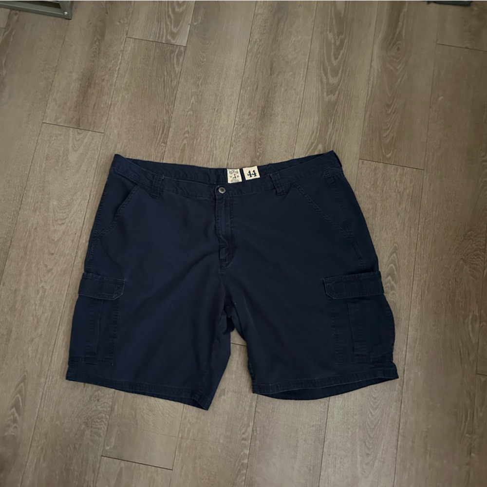 Red Head Men Blue Cargo Shorts
